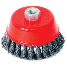 Perie circulara tip cupa cu toroane pentru flex 100 mm